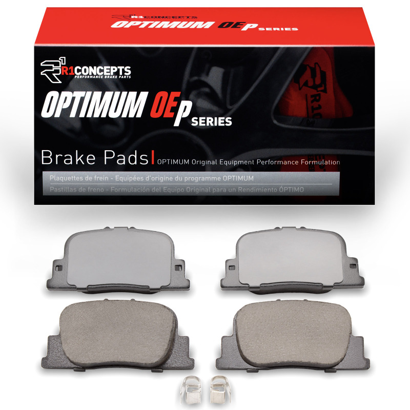 Lexus ES300 Brake Pads - Rear - R1 Concepts - Optimum OE - `00-`10